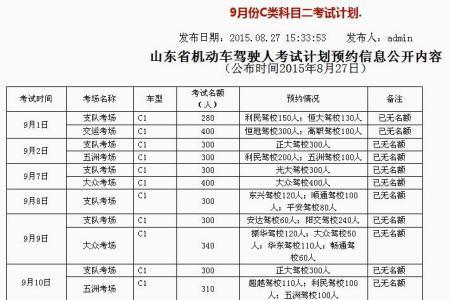 科目二考试前多久报名（科二考试前多少天能预约考试）