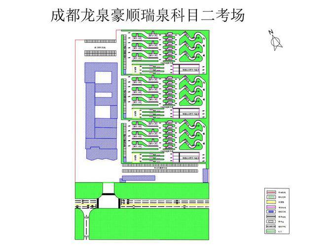 豪顺多久驾照（豪顺科目二考试路线图解）